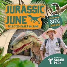 West Midlands Safari Park: Jurassic June 2026 - Image