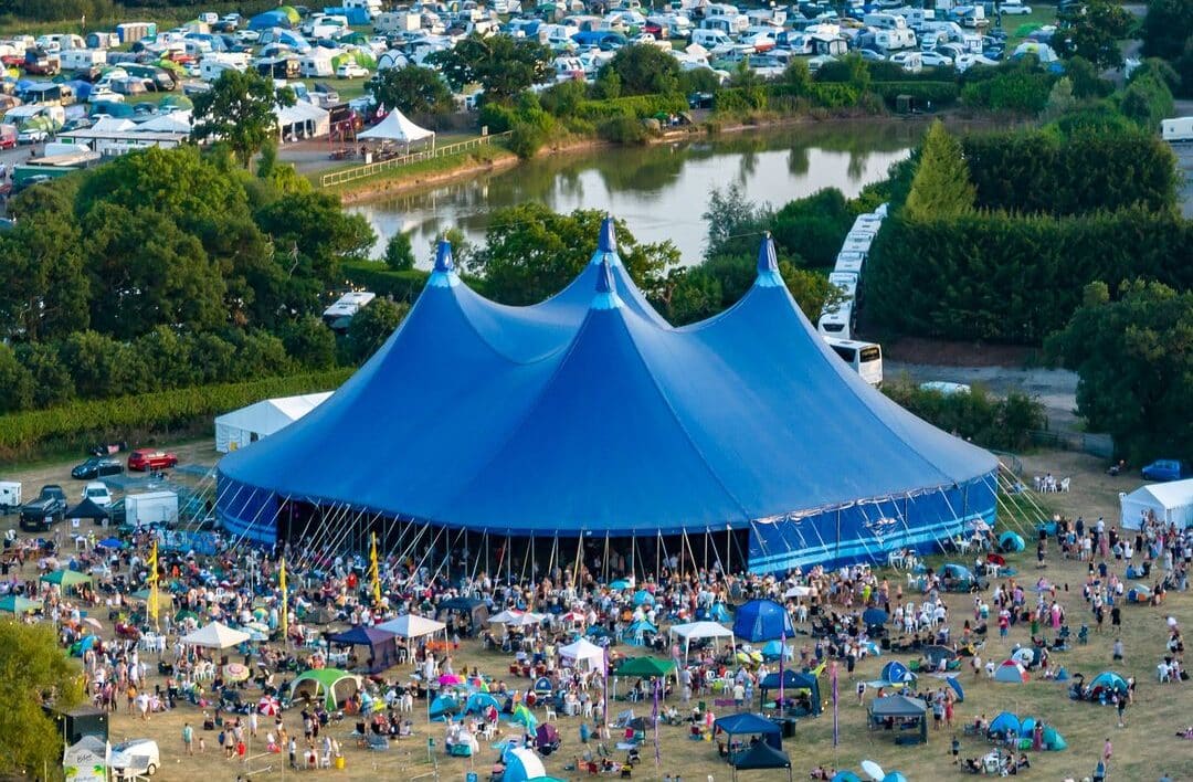 Deva Fest stage tent