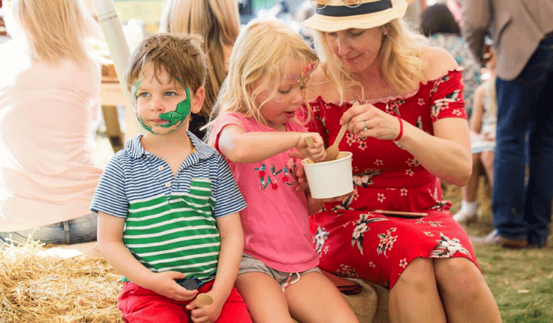 kids at belvoir castle