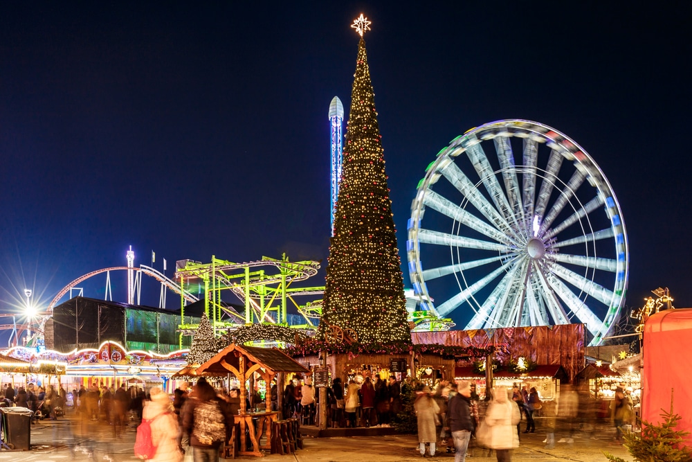 winter wonderland in hyde park