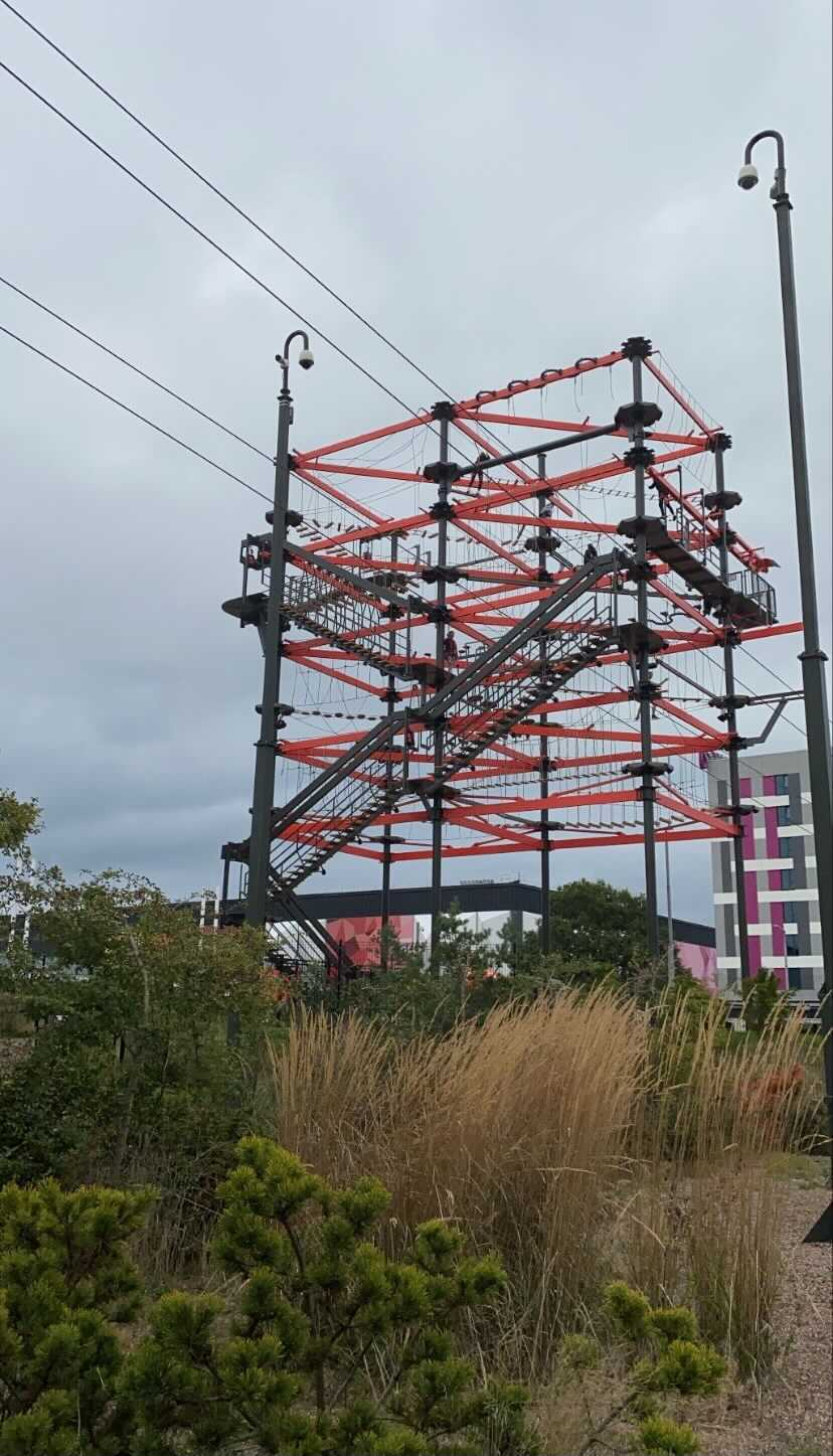 Bear Grylls high ropes