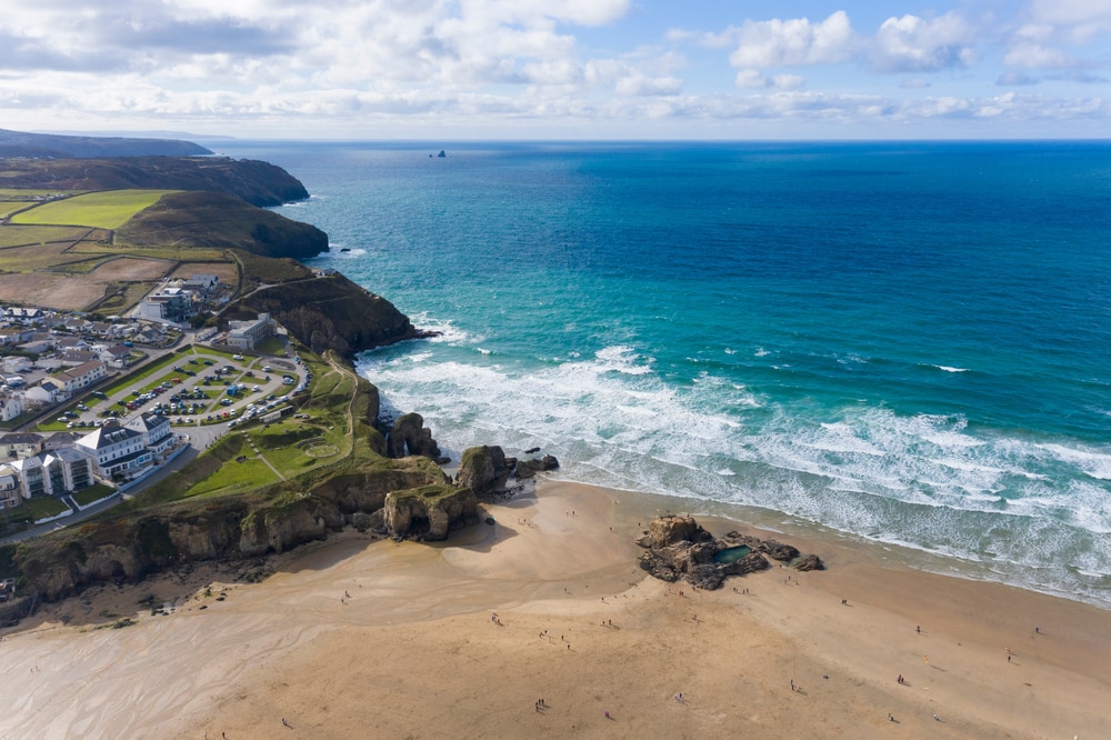 Perranporth beach