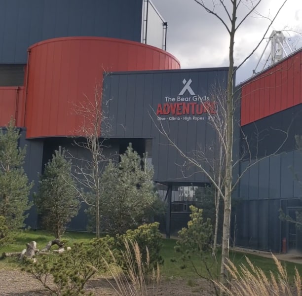Entrance to bear grylls adventure