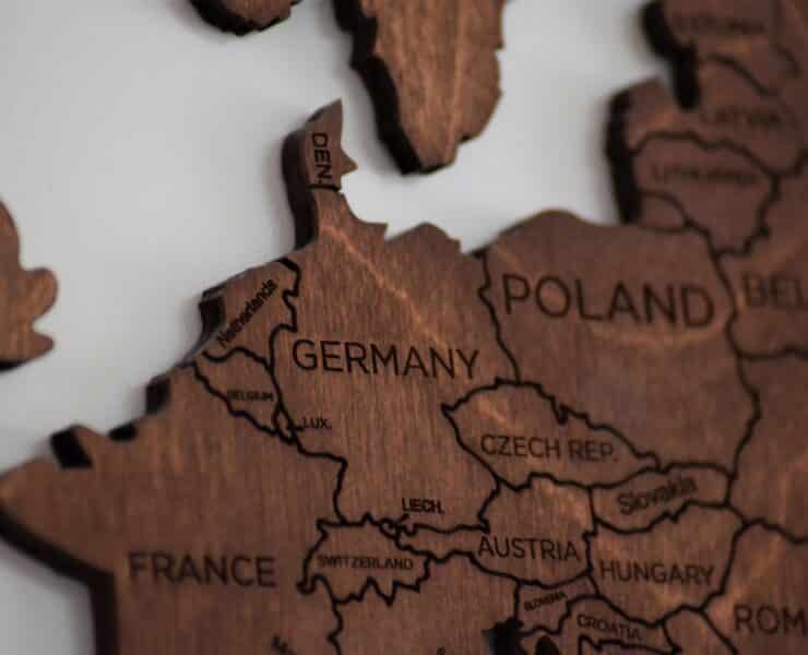 germany on the map