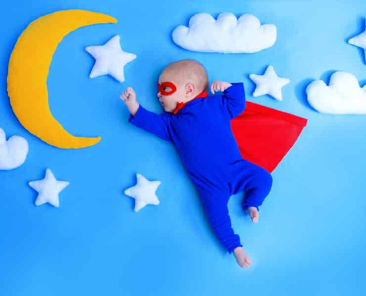 baby superhero
