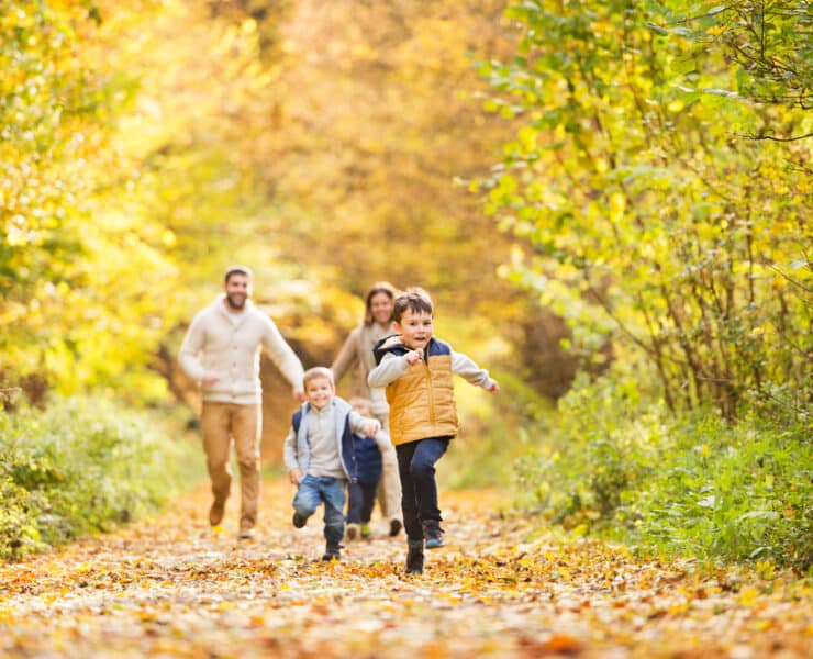 family walks