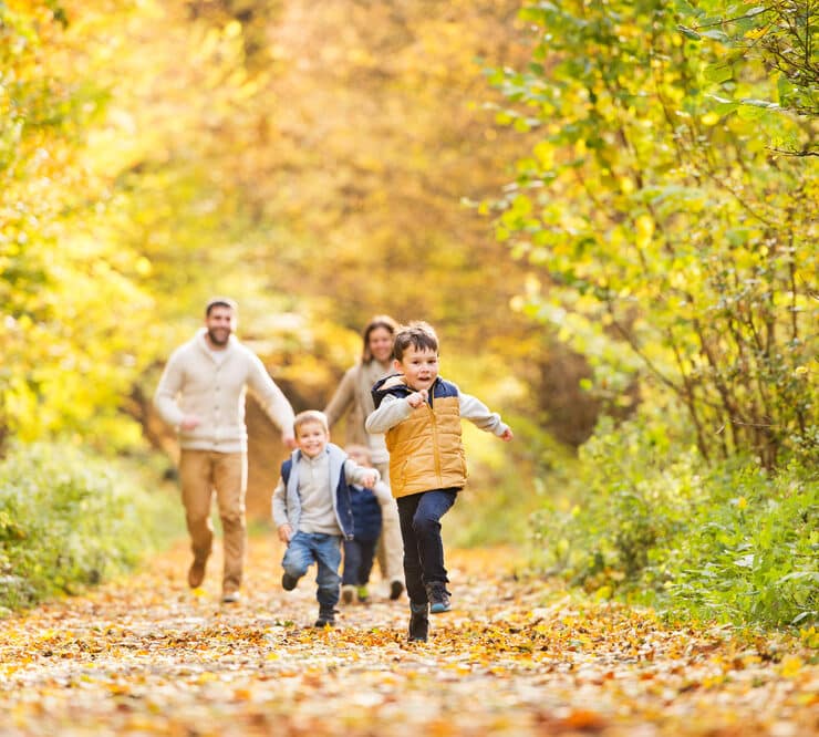 family walks