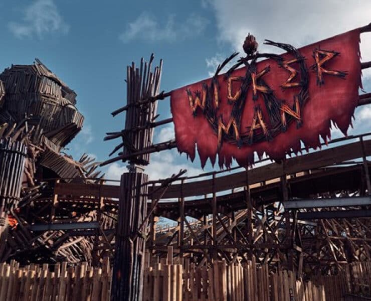 wicker man entrance