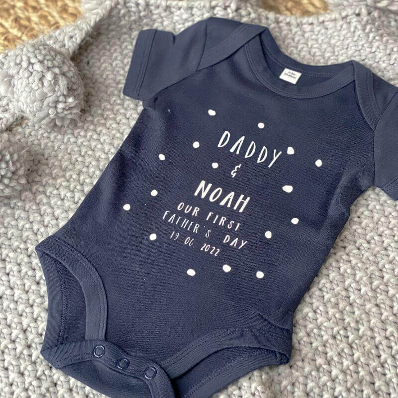 personalised baby grow