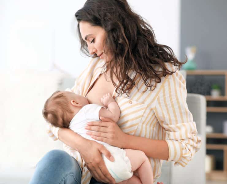 mother breastfeeding