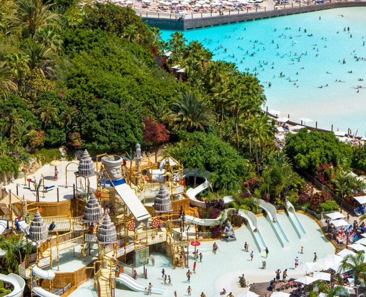 siam water park from above