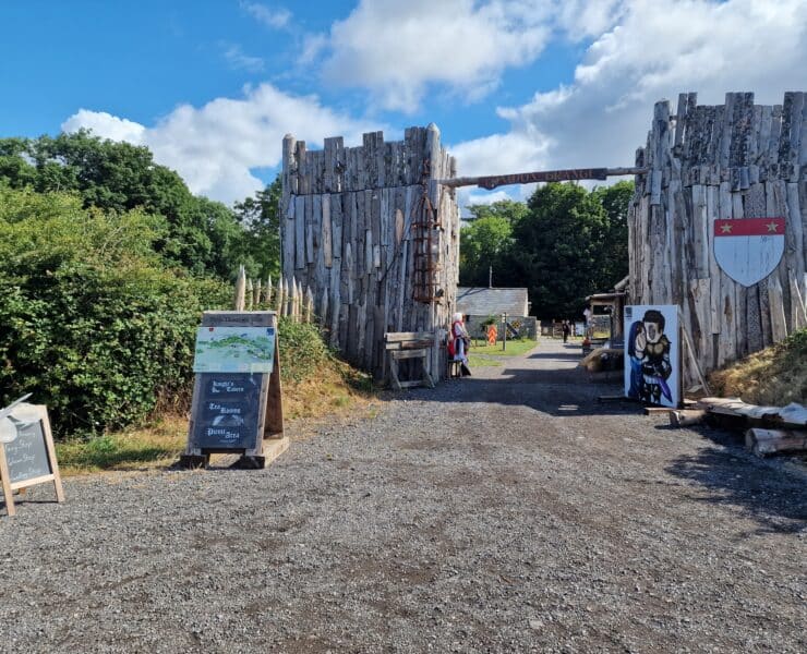 outside of fonmon castle