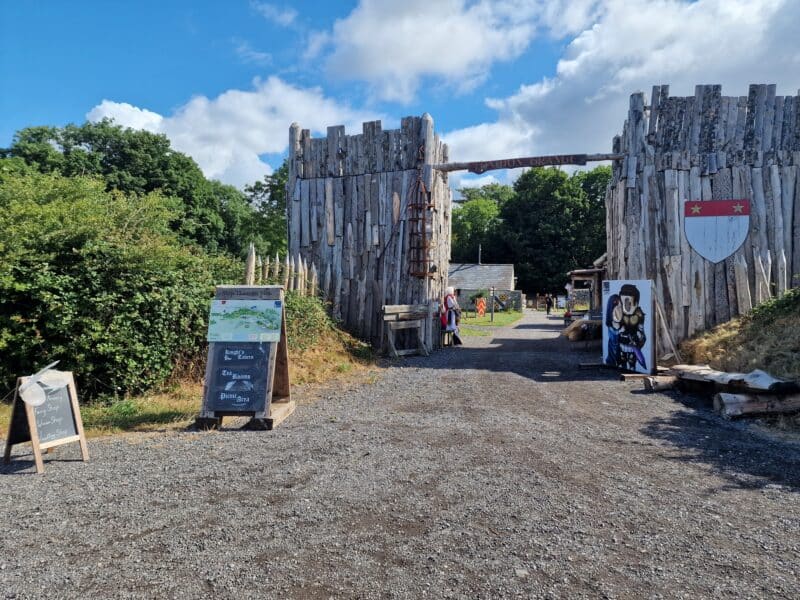 outside of fonmon castle