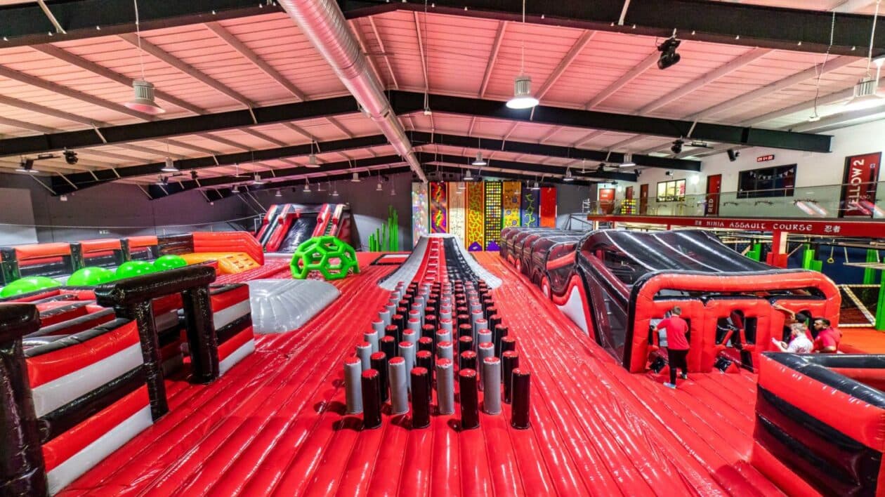 enflate obstacle course