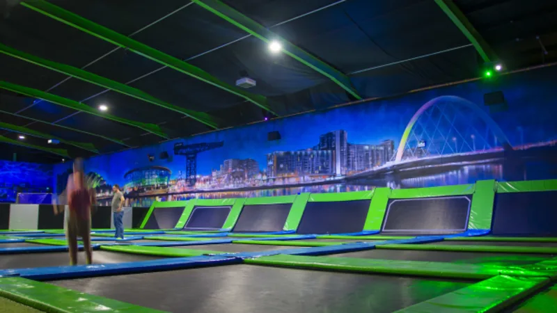 flip out trampoline park