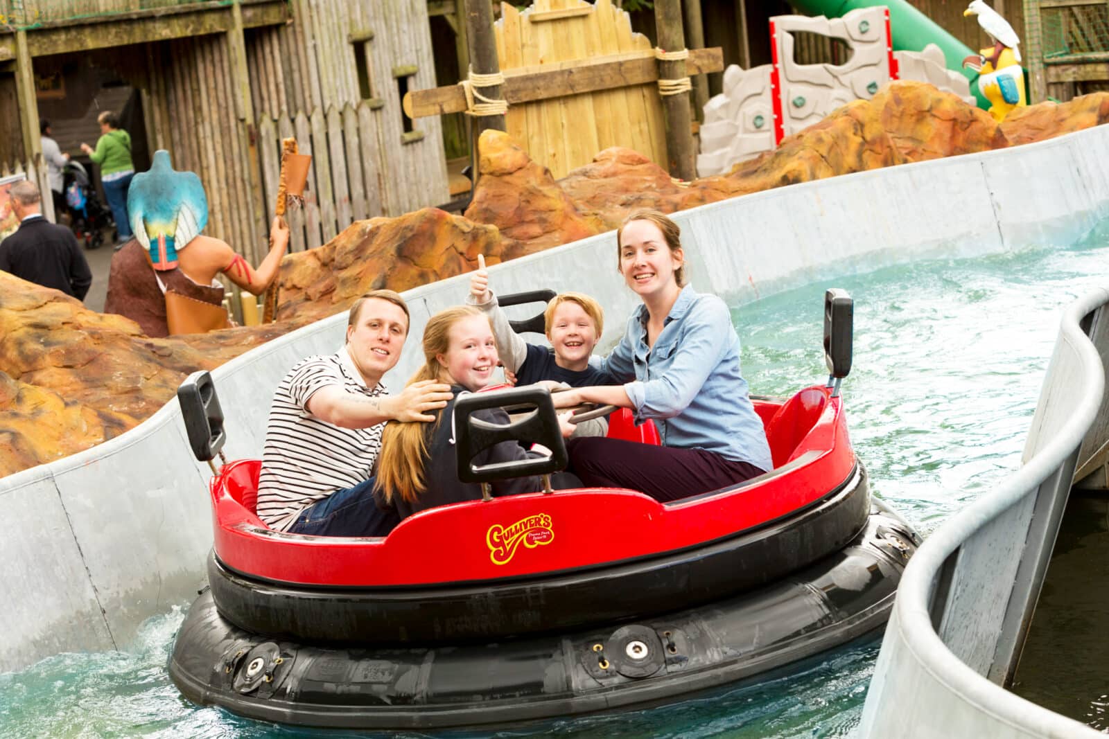 Gullivers Theme Park Water Ride