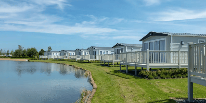 caravans at haven thorpe park
