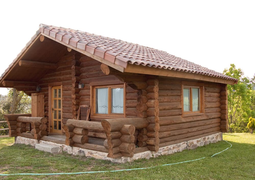 wooden chalet