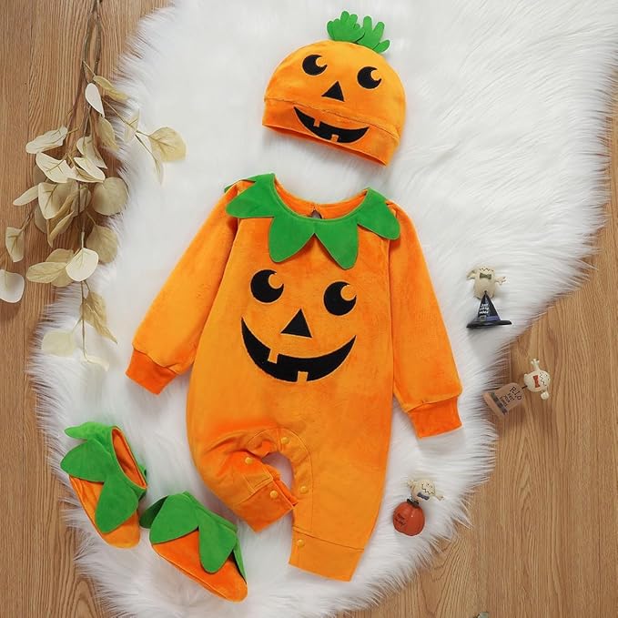 baby pumpkin costume