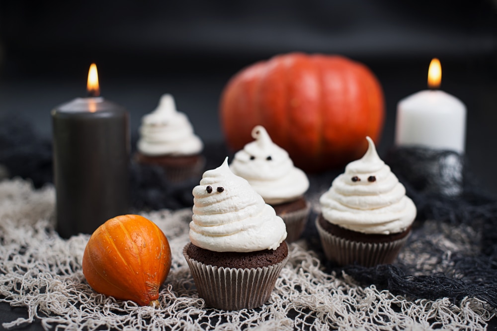ghost cupcakes