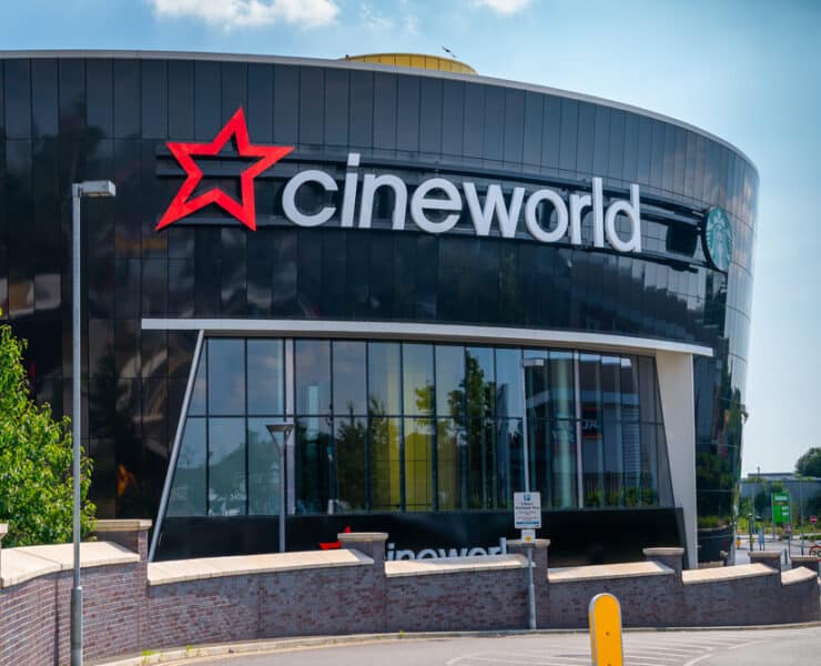 outside of cineworld