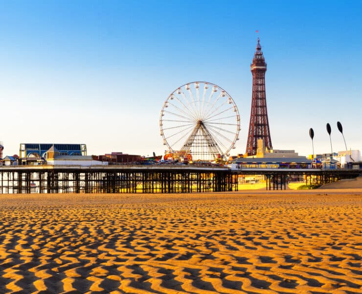 blackpool beach