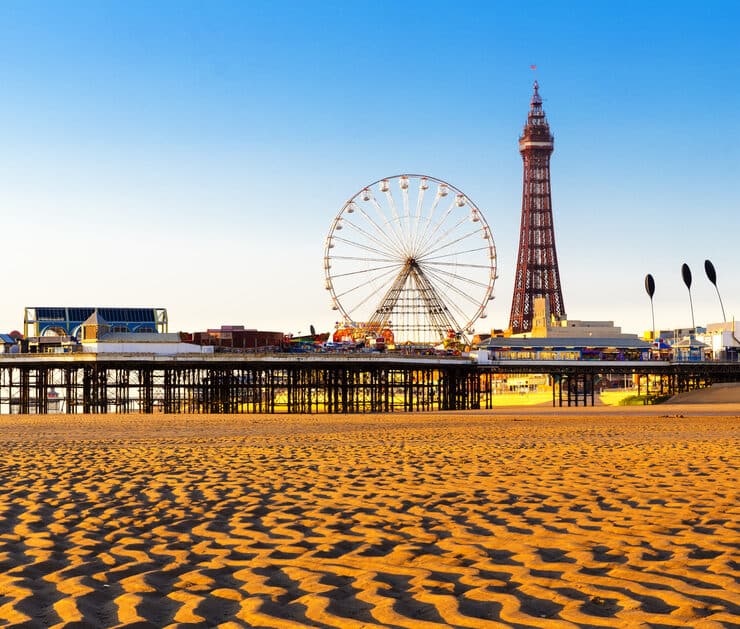 blackpool beach