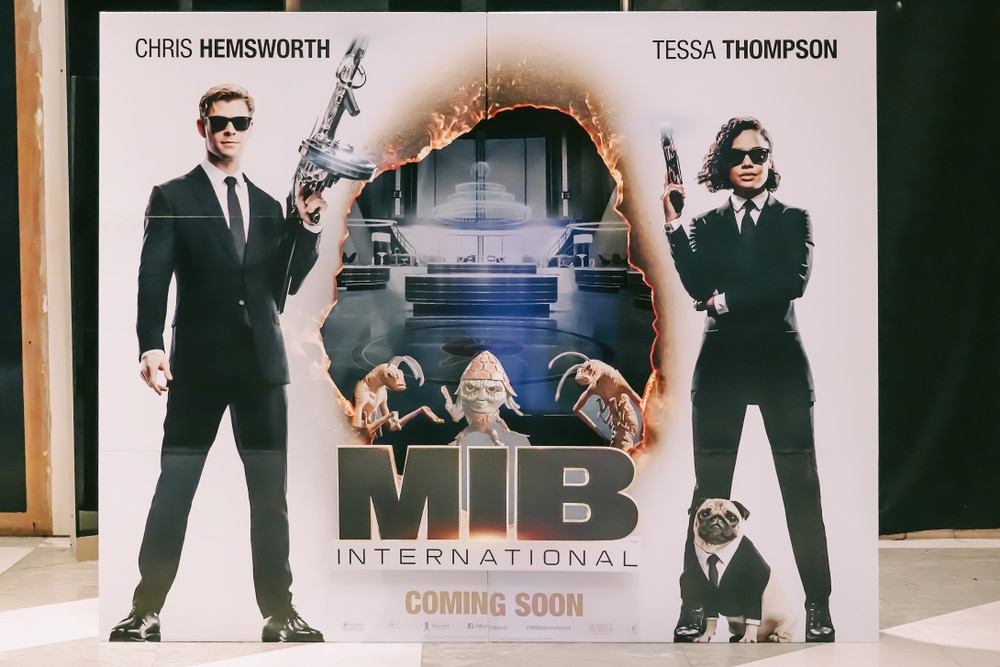 men in black costume