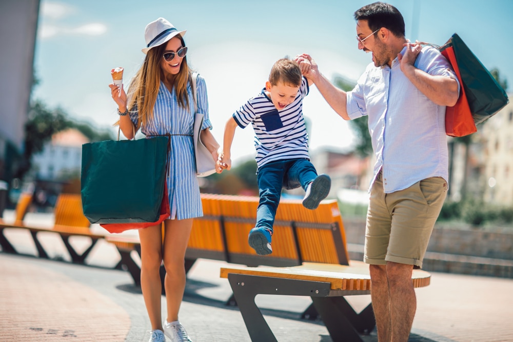 family shopping