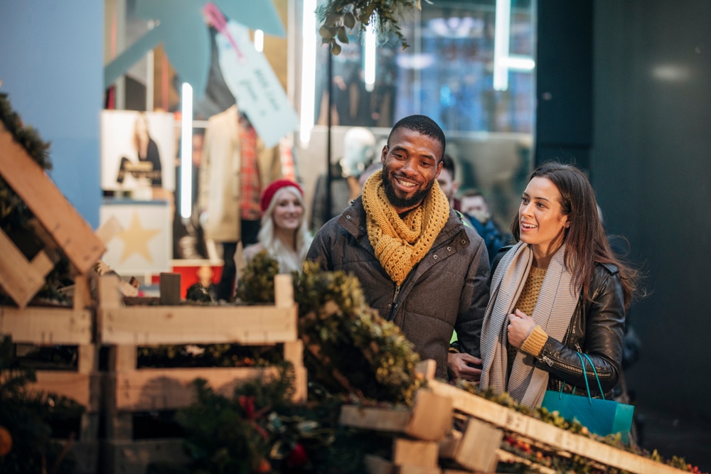 couple at market