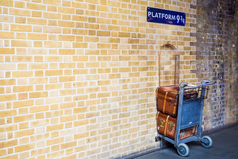 harry potter trolley