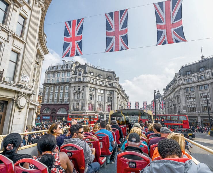 bus tours in london
