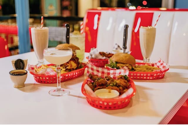 American diner cuisine