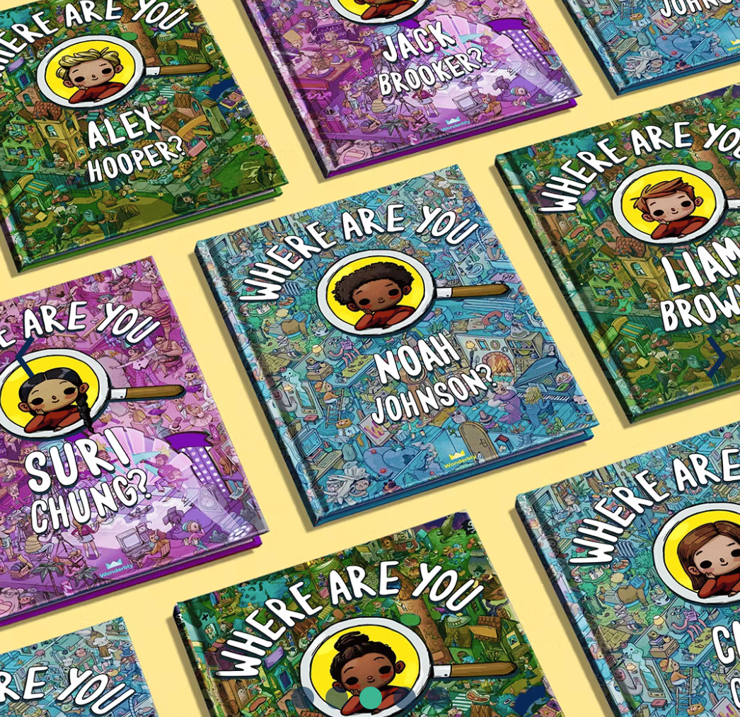 where's wally personalised books