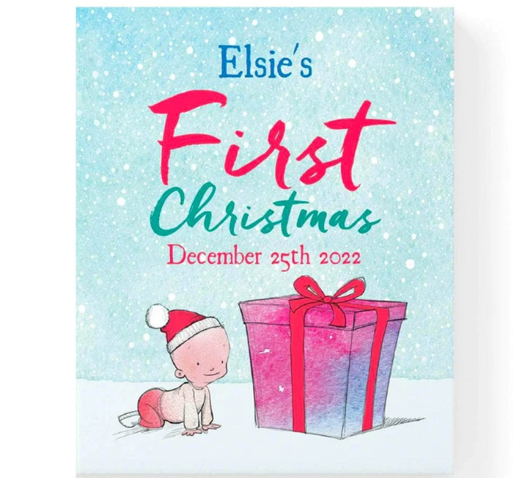 personalised christmas book