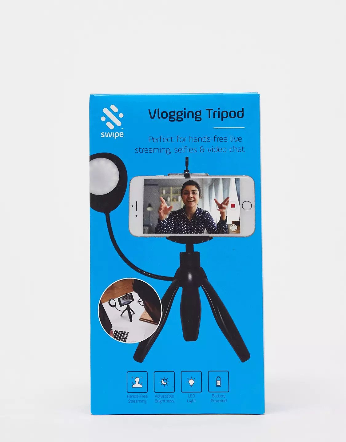 vlogging tripod from asos