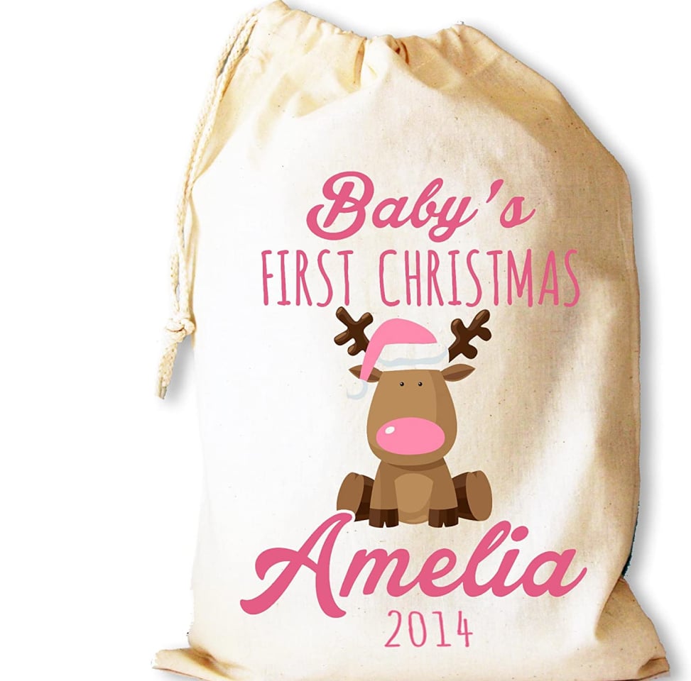 personalised christmas sack