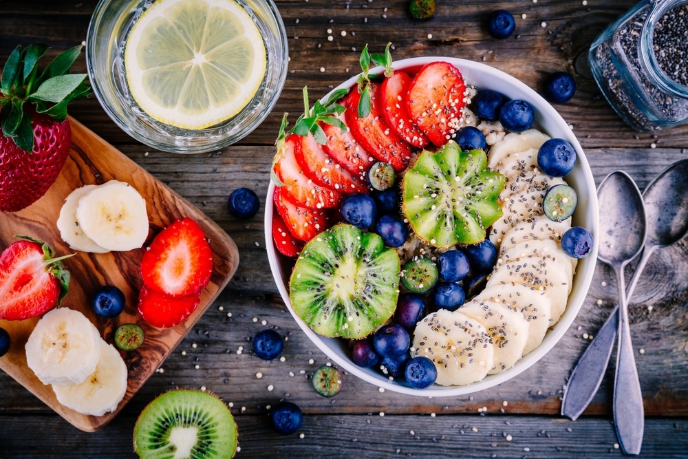 a fruit acai buddha bowl
