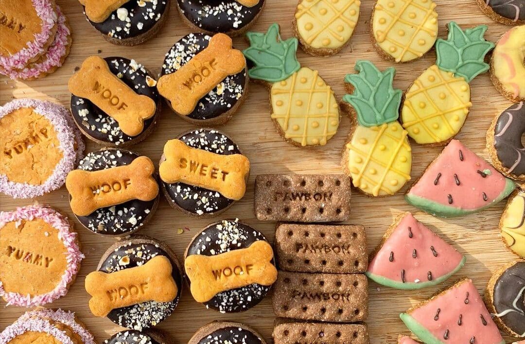 Pop and Bark biscuits
