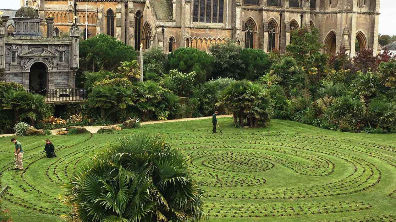 a unique garden on the grounds of arundel castle