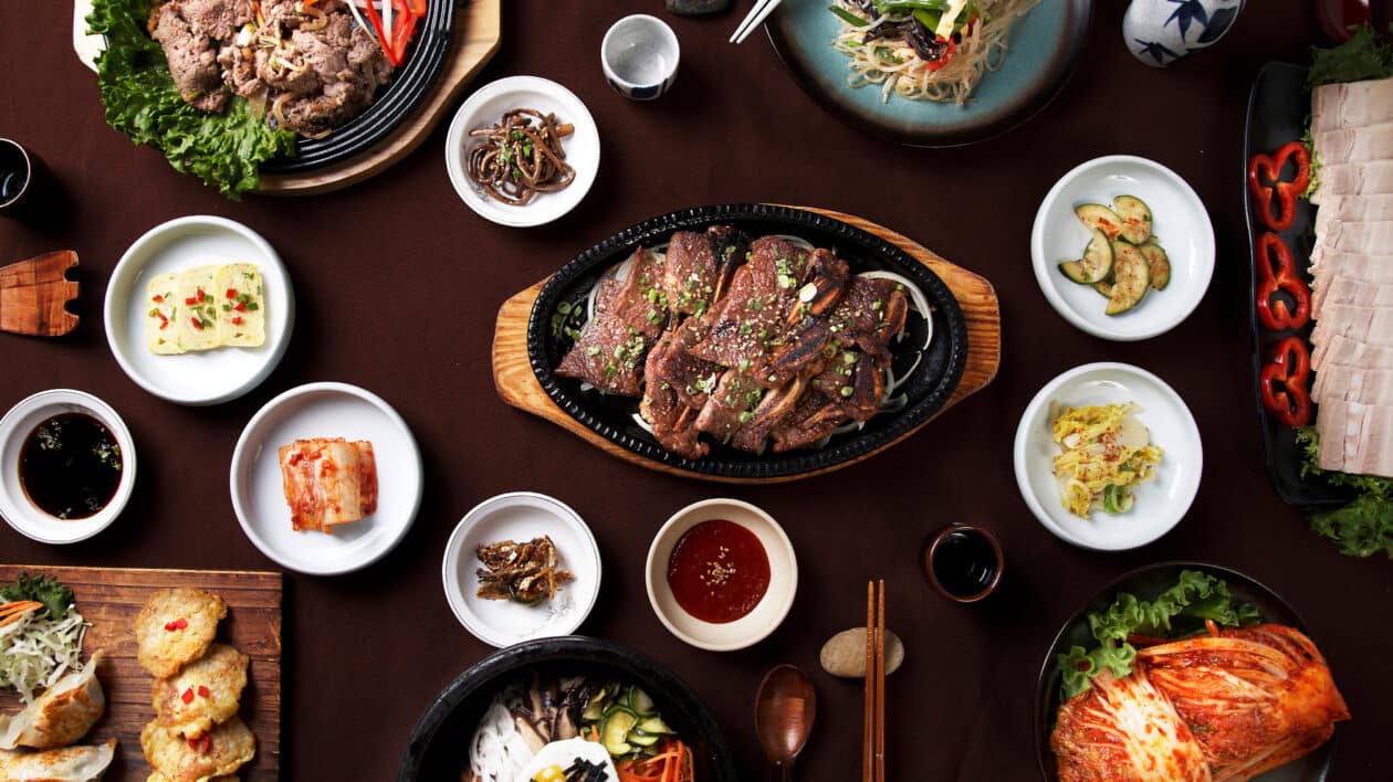 Korean dishes