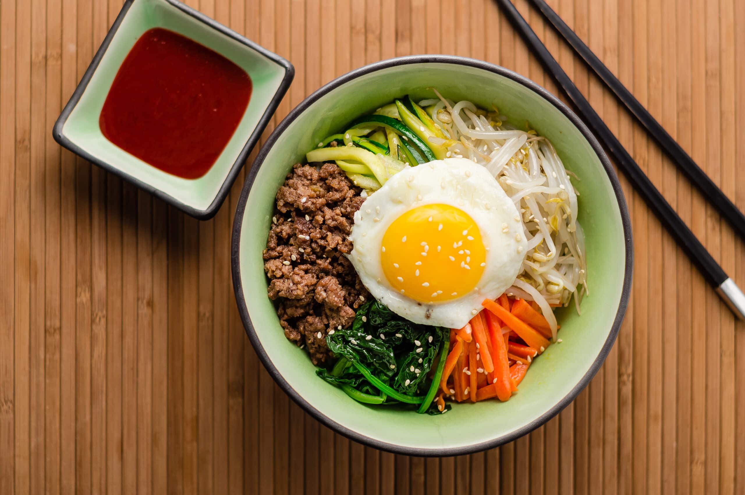 Korean restaurant meal