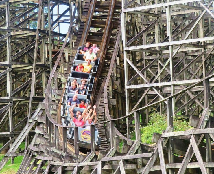 Megafobia Roller Coaster Oakwood Theme Park