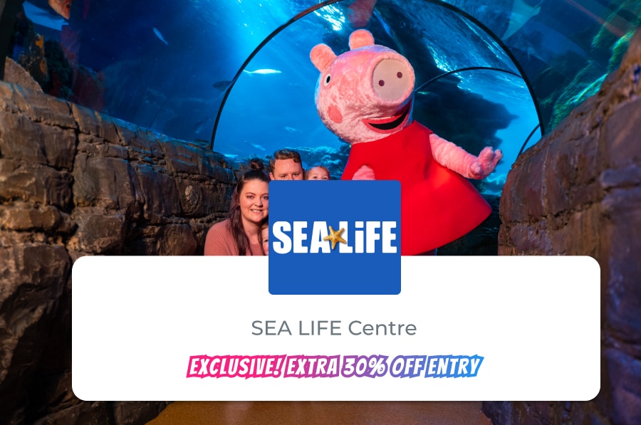 peppa pig sea life centre