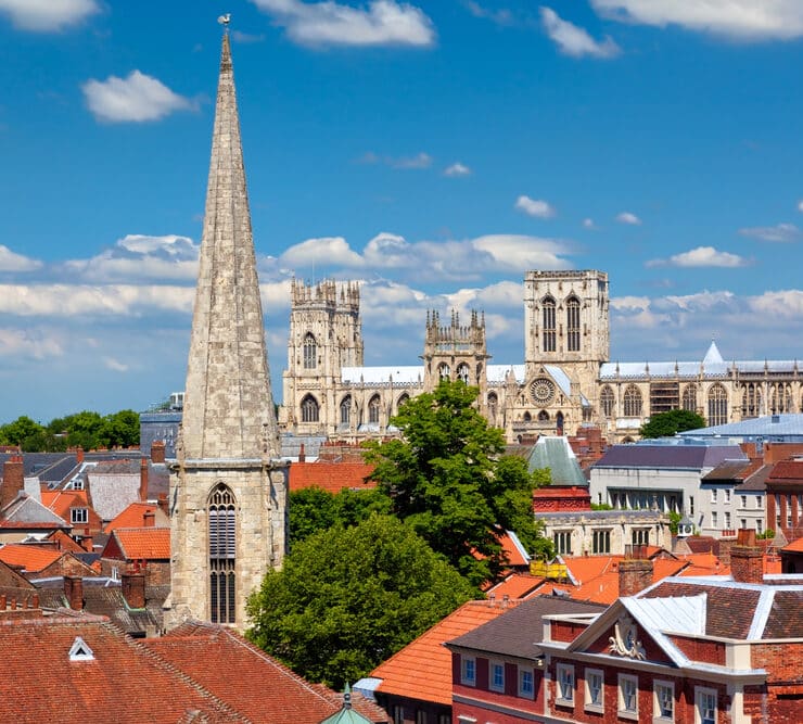city view of yorkshire