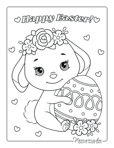 Free Easter Colouring Pages | Day Out With The Kids