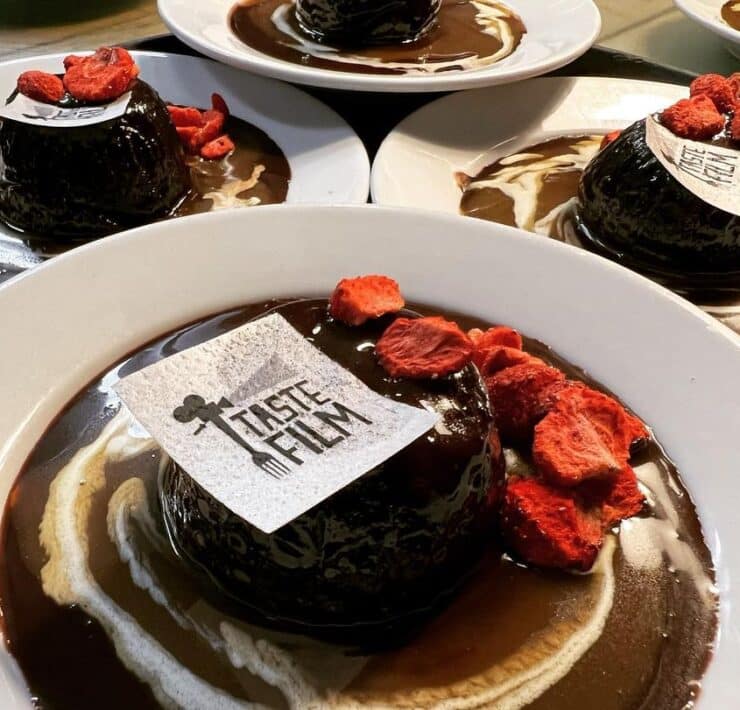taste film lava cake from chef movie