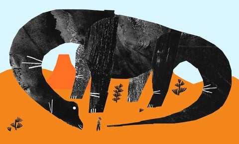 Titanosaur art work