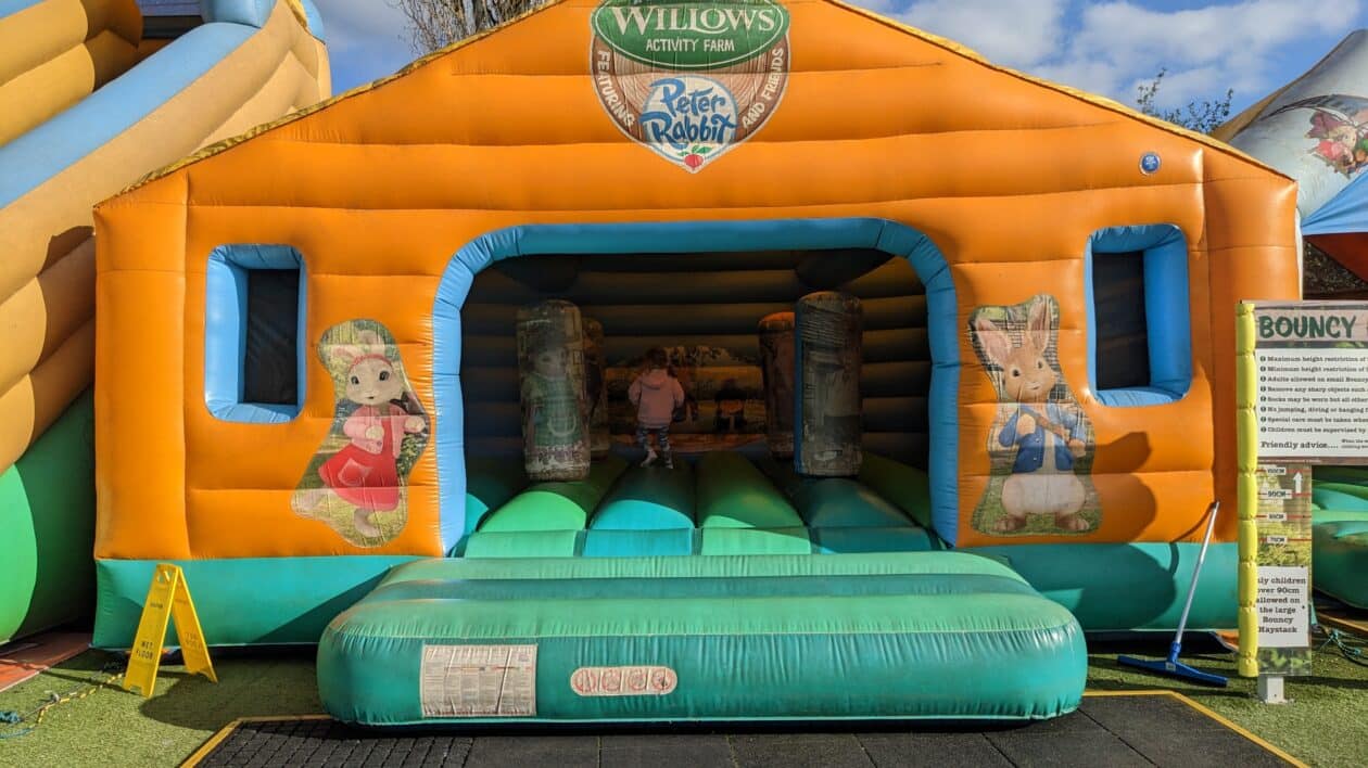 outdoor bouncy castle