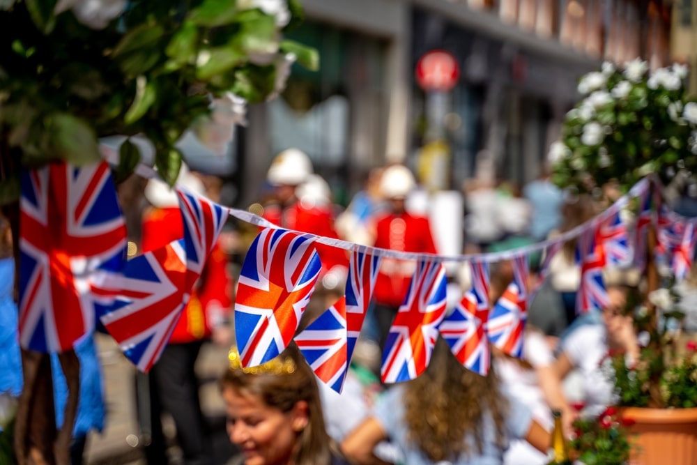 Union Jack bunting